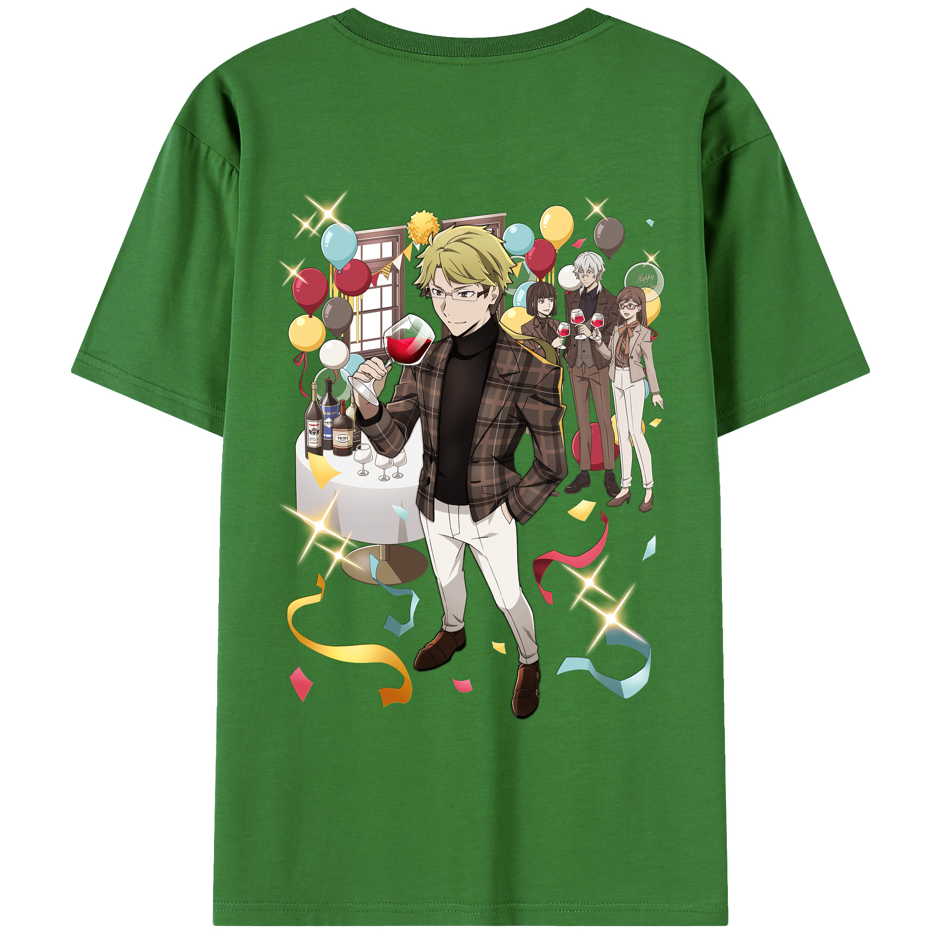 （画像用） 文豪ストレイドッグス Bungo Stray Dogs レディース半袖Tシャツ(バックプリント)